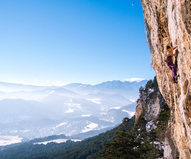 klettern hohe wand schoepf