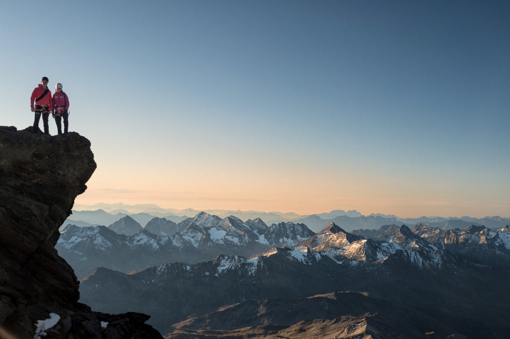 Großglockner mit Gerlinde Kaltenbrunner. Foto: Simon Schöpf