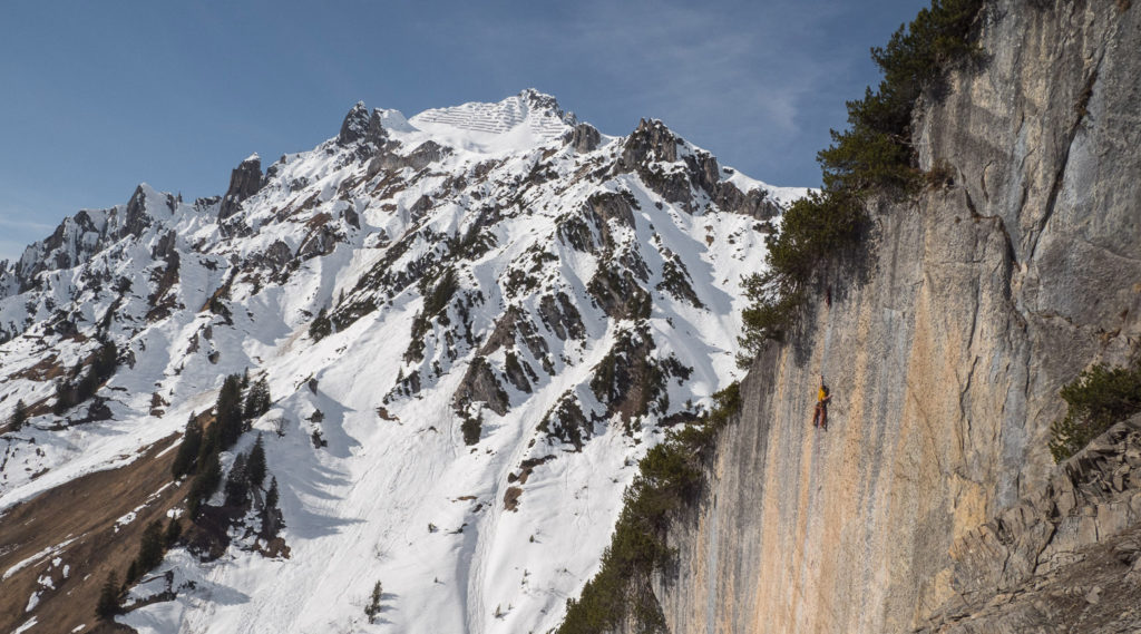 Winterklettern Flexenpass Vorarlberg Bergwelten Simon Schöpf