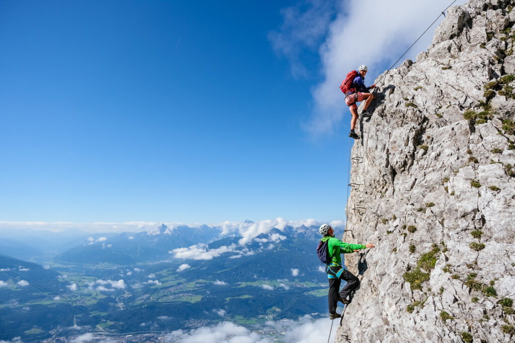 Nordkette Kletterseig. Foto: Simon Schöpf
