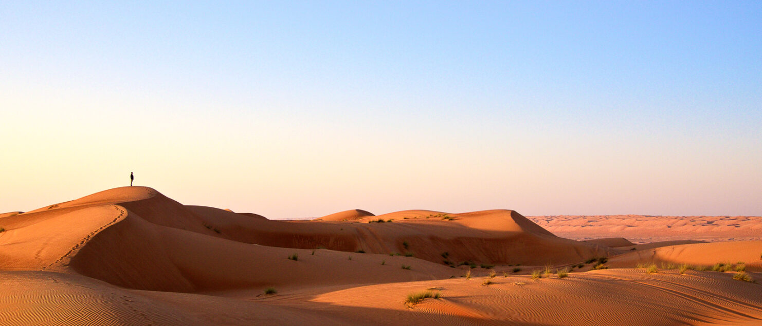 Kletter und Campen im Sultanat Oman. Foto: Simon Schöpf