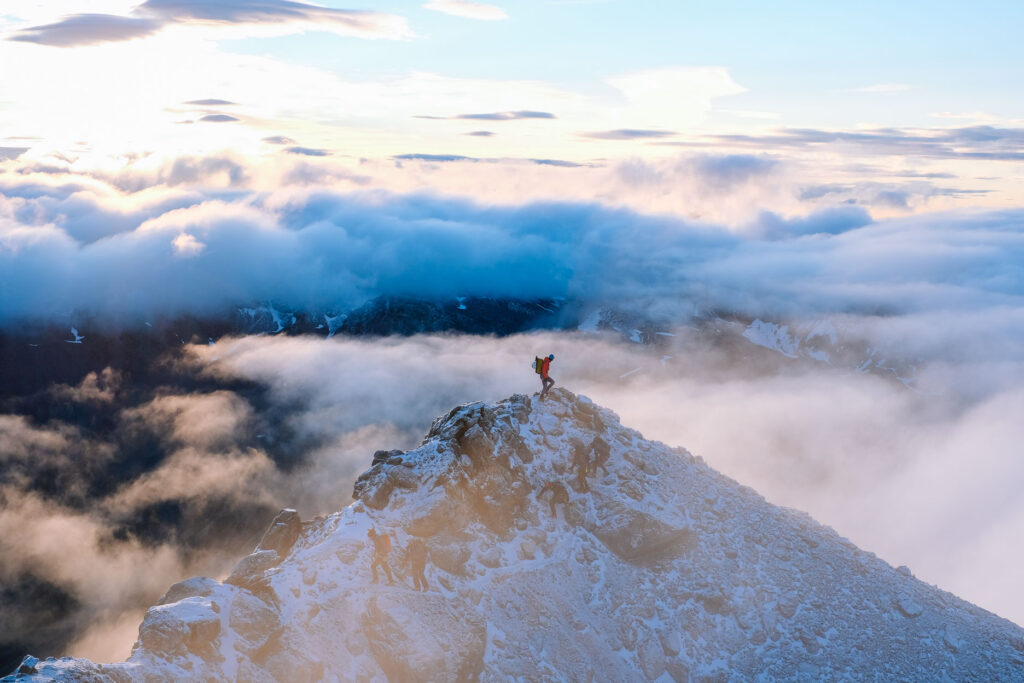 Ortler mit Gerlinde Kaltenbrunner (Foto: Simon Schöpf)