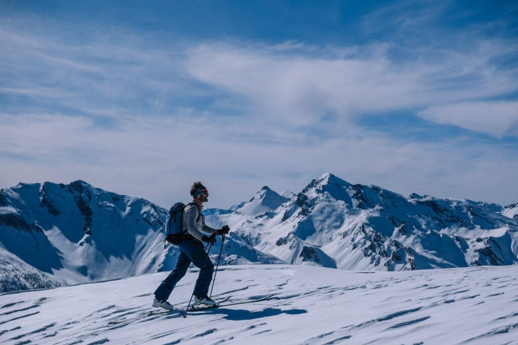 Skitouren im Valle Maira. Foto: Simon Schöpf