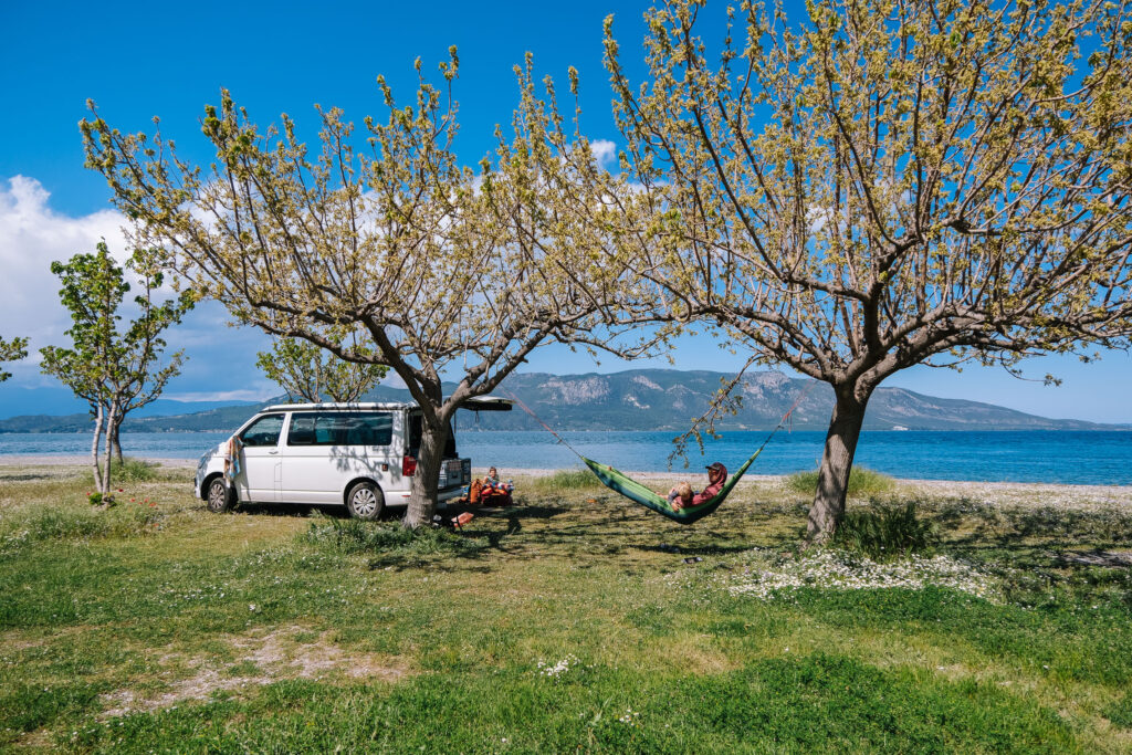 camp & climb Greece. Foto: Simon Schöpf